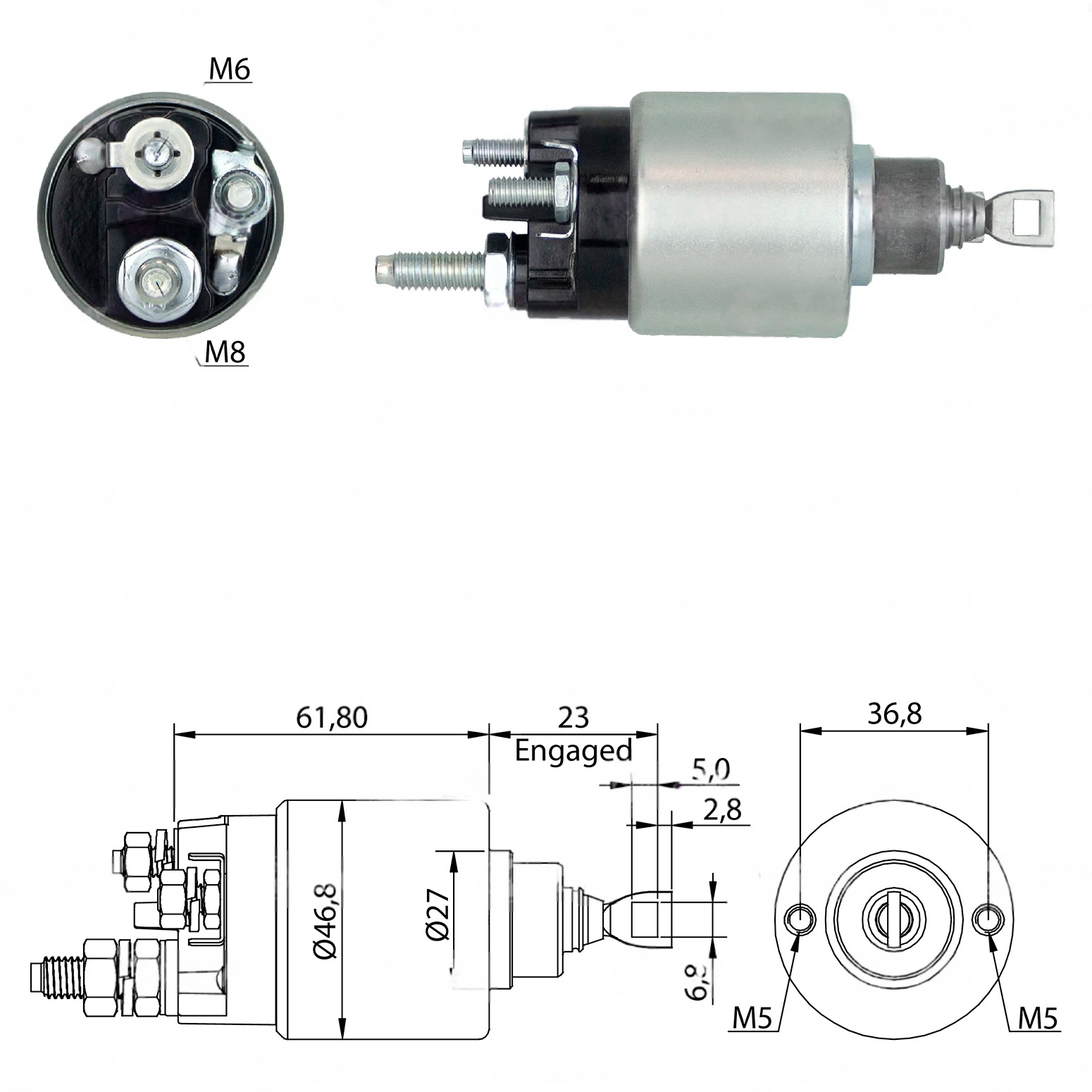 CF-B0281 Starter Solenoid