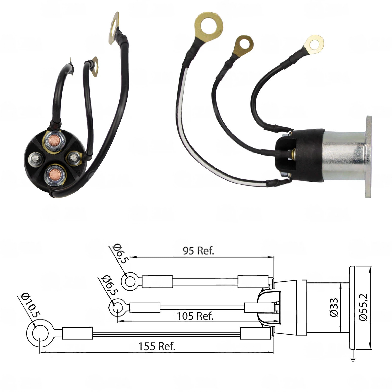 CF-B0291 Starter Solenoid