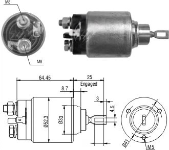 CF-B0373 Starter Solenoid