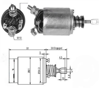 CF-B0533 Starter Solenoid