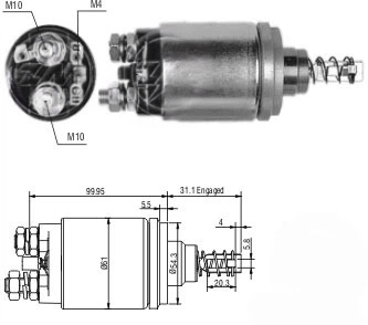 CF-B0542 Starter Solenoid