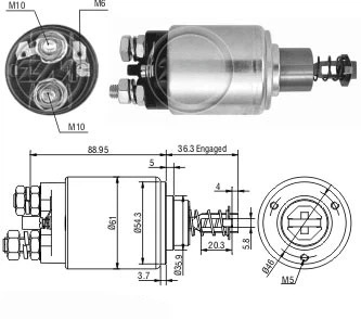 CF-B0547 Starter Solenoid