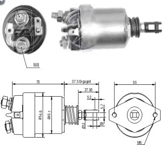 CF-B0567 Starter Solenoid