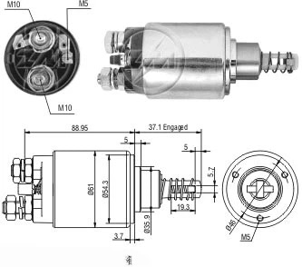 CF-B0637 Starter Solenoid