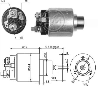 CF-B0677 Starter Solenoid