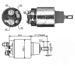 CF-B0772 Starter Solenoid