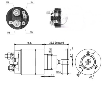 CF-B0874 Starter Solenoid