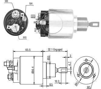 CF-B0877 Starter Solenoid