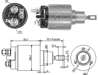 CF-B2573 Starter Solenoid
