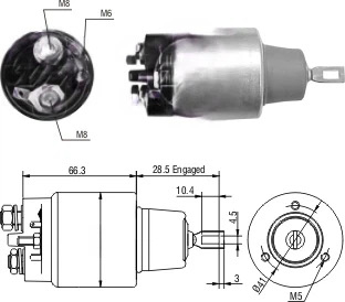 CF-B2775 Starter Solenoid