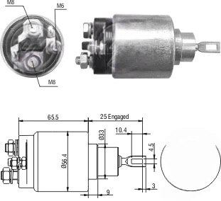 CF-B4473 втягивающее реле