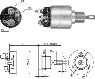 CF-B4775 Starter Solenoid