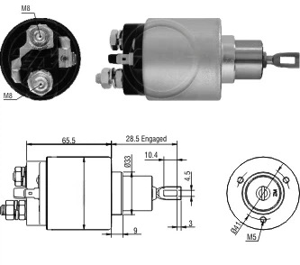 CF-B5777 Starter Solenoid