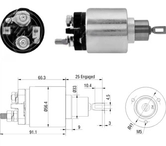 CF-B6773 Starter Solenoid