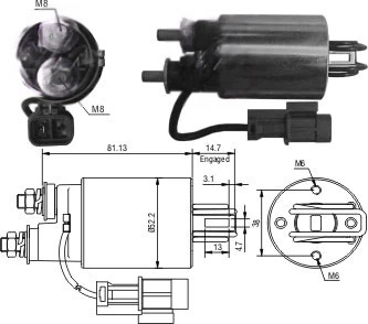 CF-H0585 Starter Solenoid