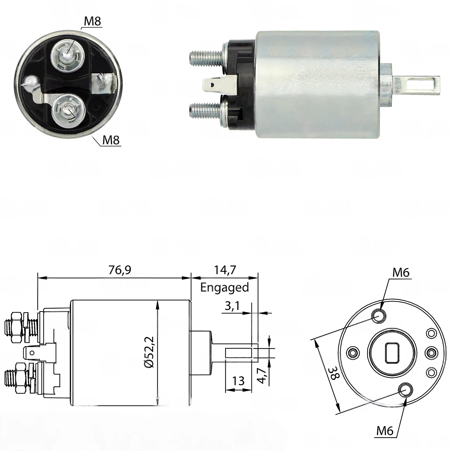CF-H0681 Starter Solenoid