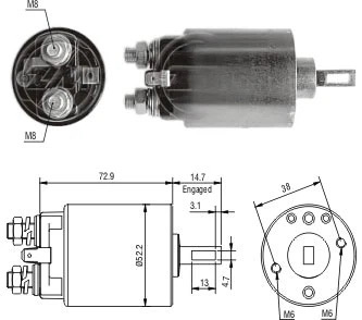 CF-H0683 Starter Solenoid
