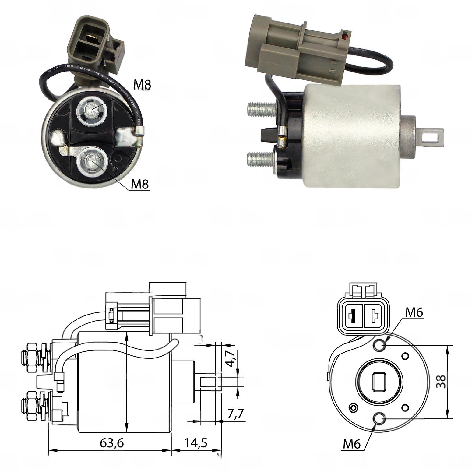 CF-H0713 втягивающее реле