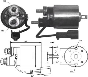 CF-H0718 Starter Solenoid