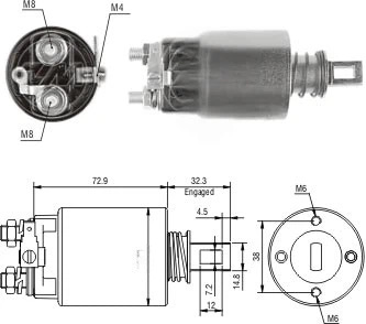 CF-H0783 втягивающее реле