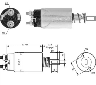 CF-H1982 Starter Solenoid