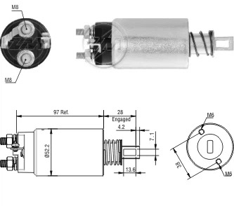 CF-H2982 Starter Solenoid