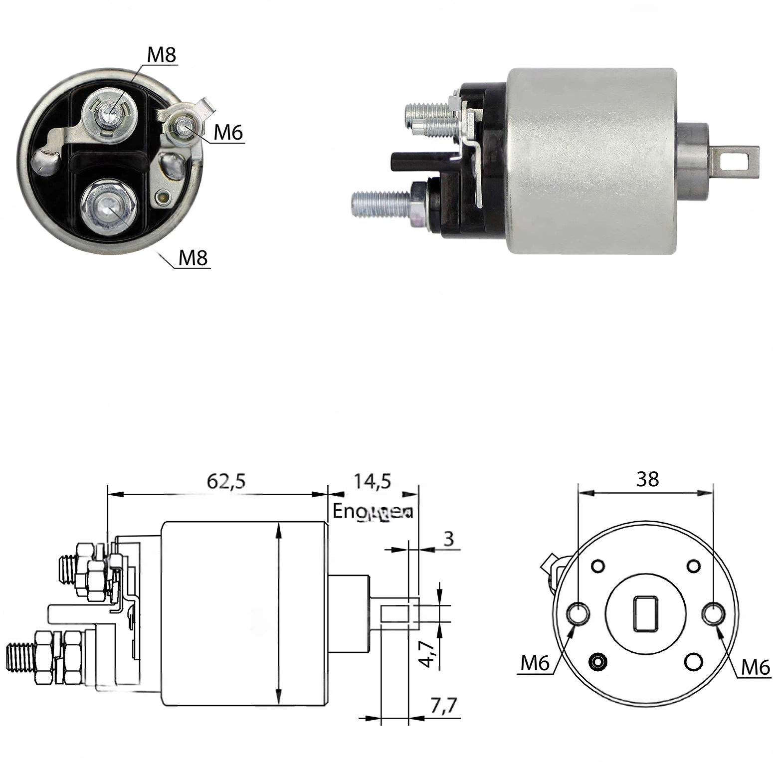 CF-H4710 Starter Solenoid