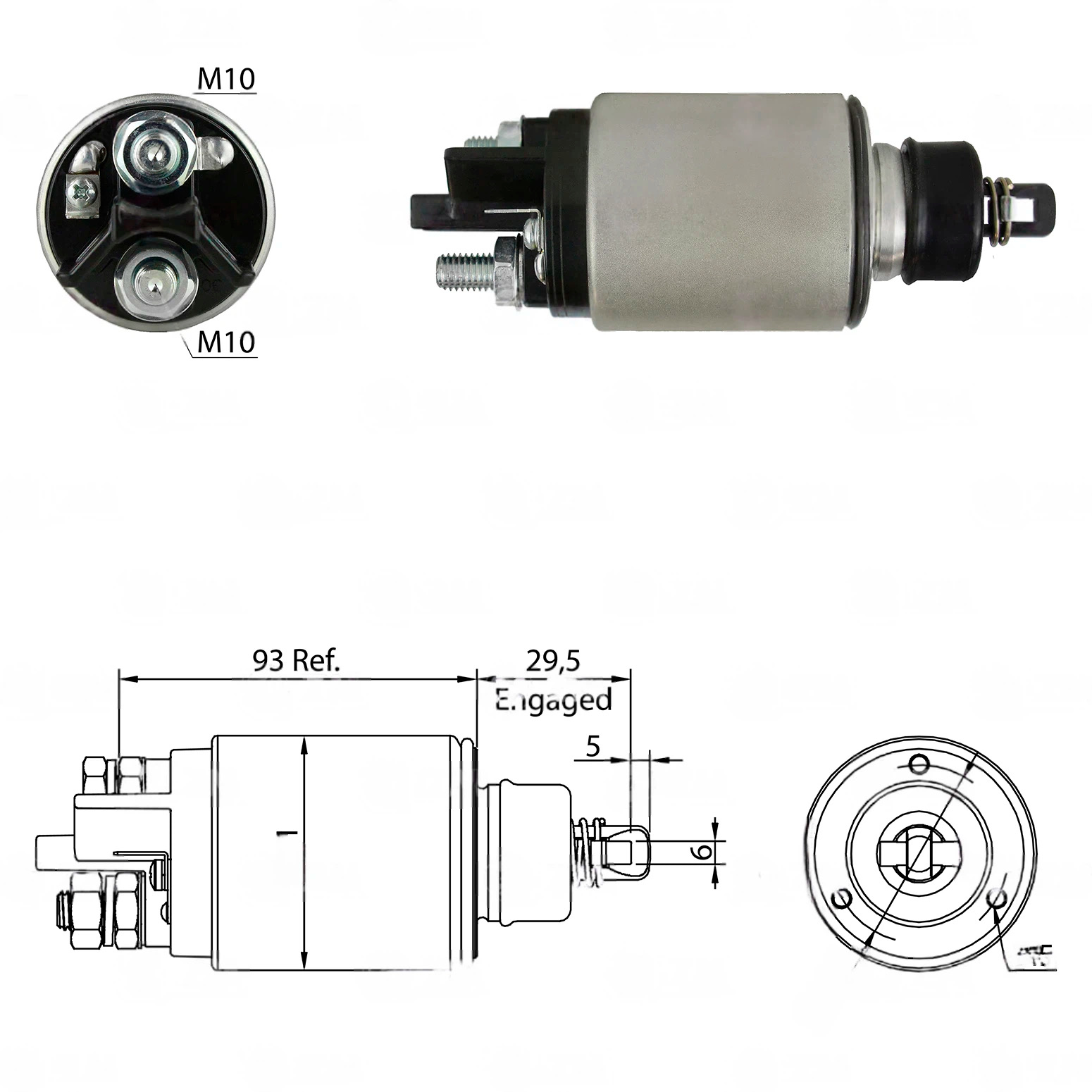 CF-I1826 Starter Solenoid