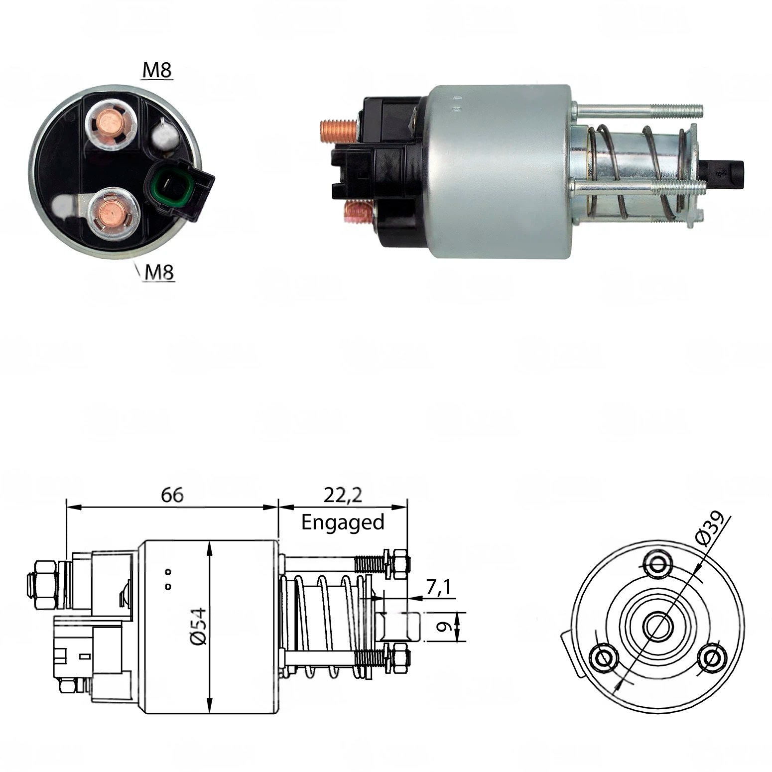 CF-L0397 Starter Solenoid