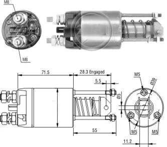 CF-L0651 Starter Solenoid