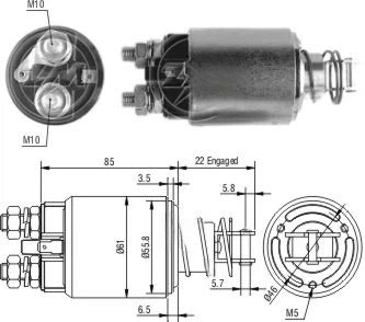 CF-L0657 Starter Solenoid