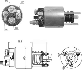 CF-L3396 Starter Solenoid