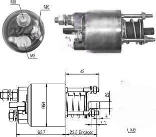 CF-L6395 втягивающее реле