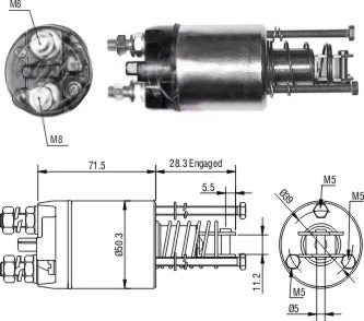 CF-L6651 Starter Solenoid