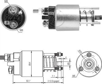 CF-L9395 втягивающее реле