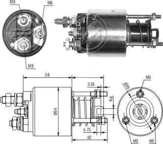 CF-L9595 втягивающее реле