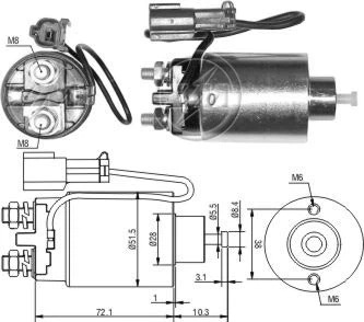 CF-M0793 Starter Solenoid