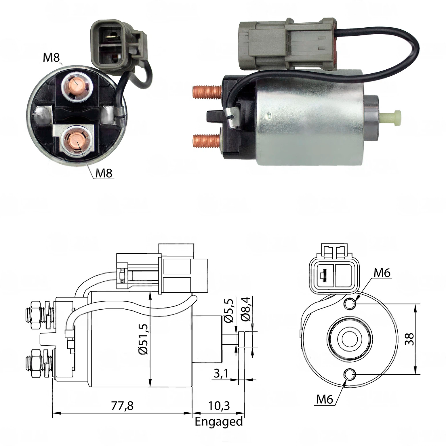 CF-M0794 втягивающее реле