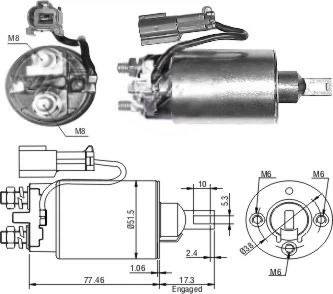 CF-M0799 втягивающее реле