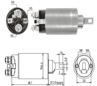 CF-M0895 起动机电磁开关