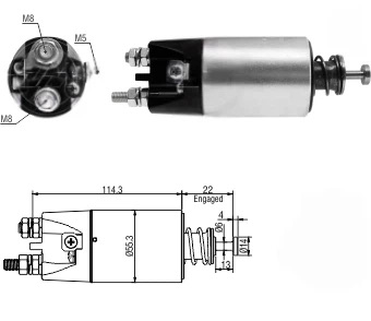 CF-M5897 втягивающее реле