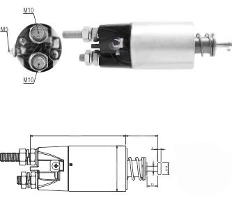 CF-M6897 Starter Solenoid