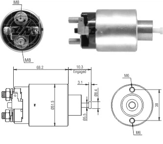 CF-M6995 Starter Solenoid