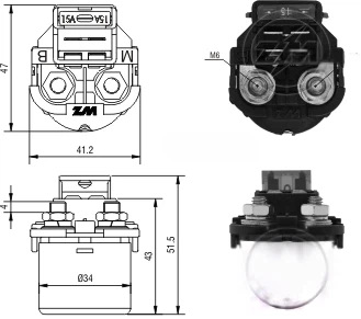 CF-O0111 Starter Solenoid