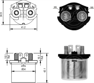 CF-O1101 Starter Solenoid