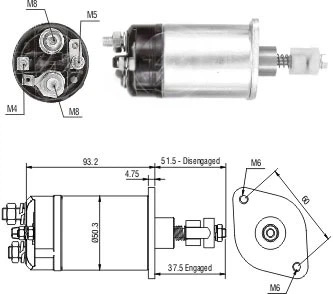 CF-P0821 втягивающее реле