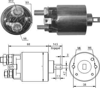CF-P2716 Starter Solenoid