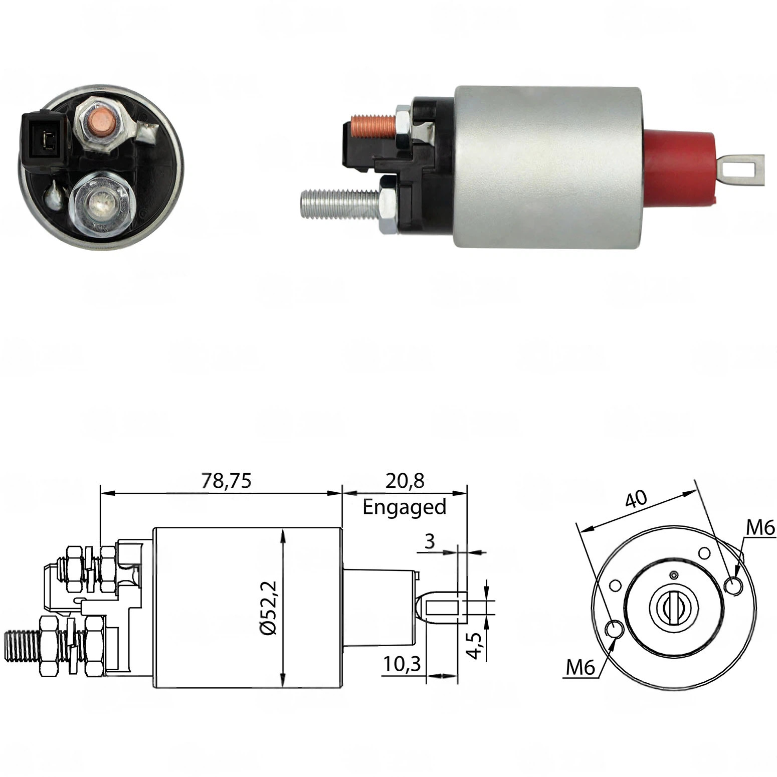 CF-P4482 Starter Solenoid