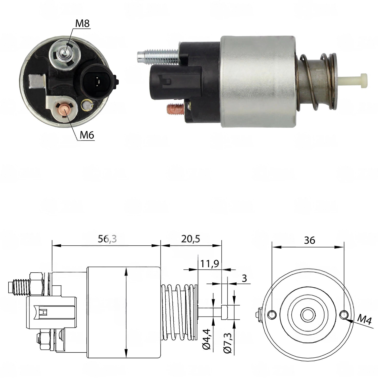 CF-R0261 втягивающее реле
