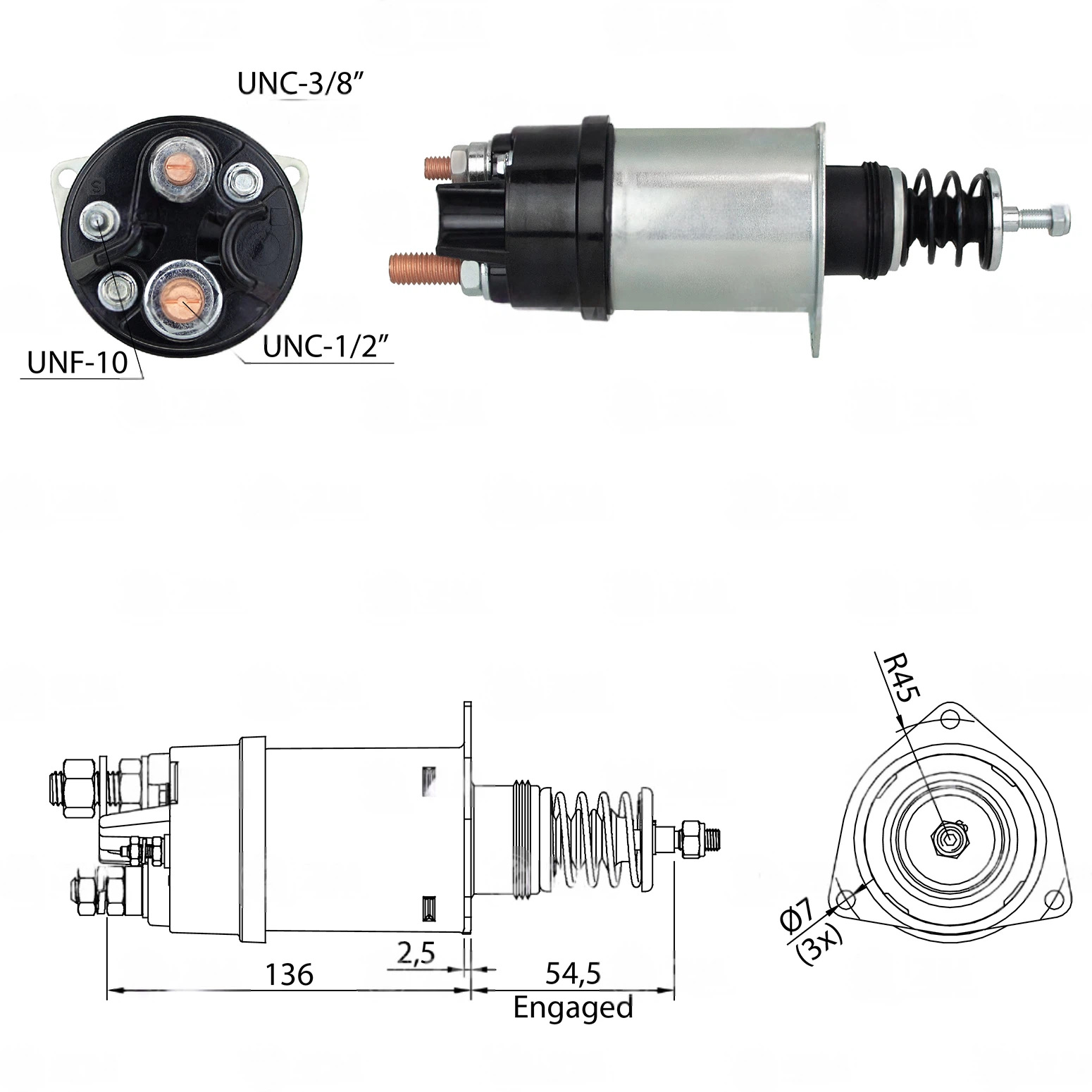 CF-R0351 втягивающее реле